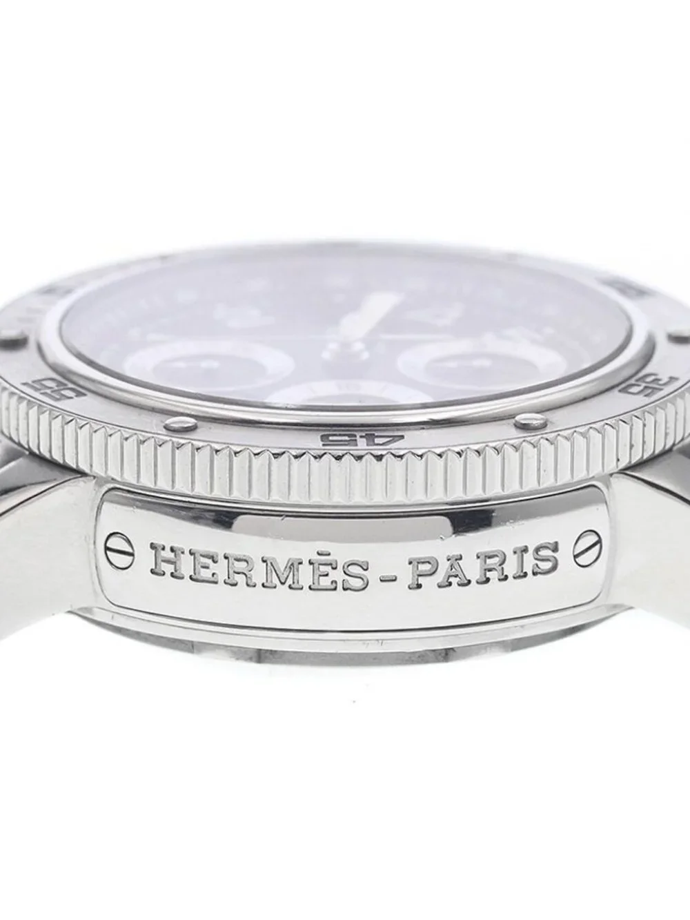 HERMES Clipper Diver Chrono CP2.910 Date black Dial Automatic Men's Watch_955456